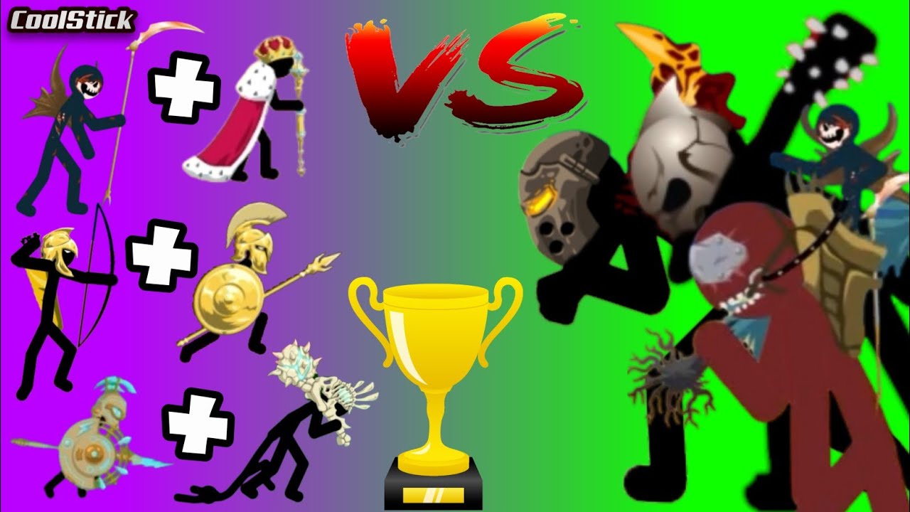 All Units Duo Team Vs All Giant Bosses Team | Points Tournament | Stick War Legacy | CoolStick