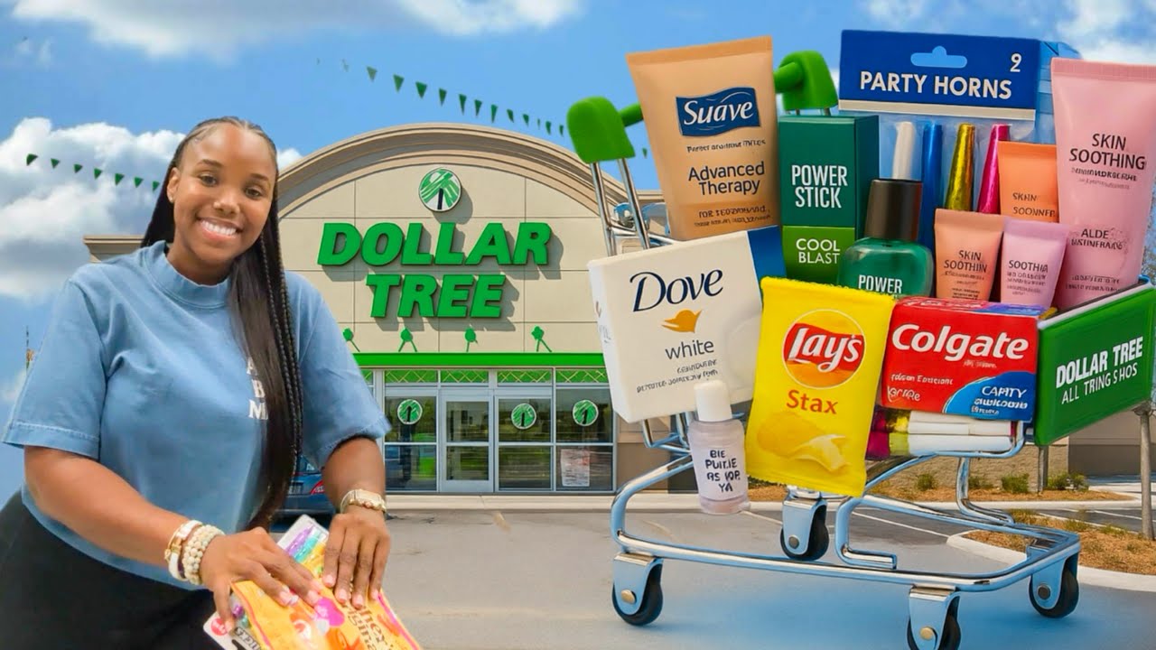 SHOP DOLLAR TREE WITH ME | IS EVERYTHING $1 ? | TONAYA WINT 