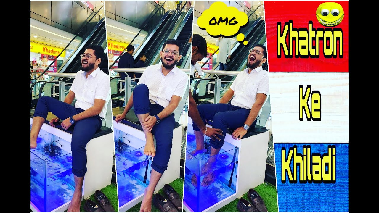 'Khatron ke khiladi' - Fish Spa Pedicure 🐠 | Amazing to Experience 🙈 | Feeling Fishy 😝 | Kolkata