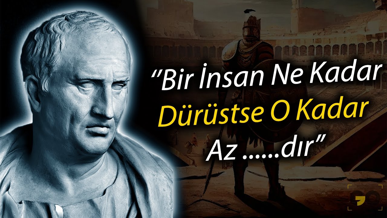 Cicero'nun Gençlikte Öğrenilecek ve Öğrenince Yaşlılıkta Pişmanlık Duyulmayacak Yaşam Yasaları