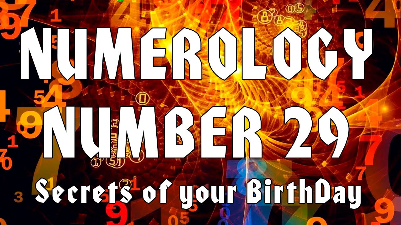 ㉙ Numerology Number 29. Secrets of your Birthday. All about people born on the 29th
