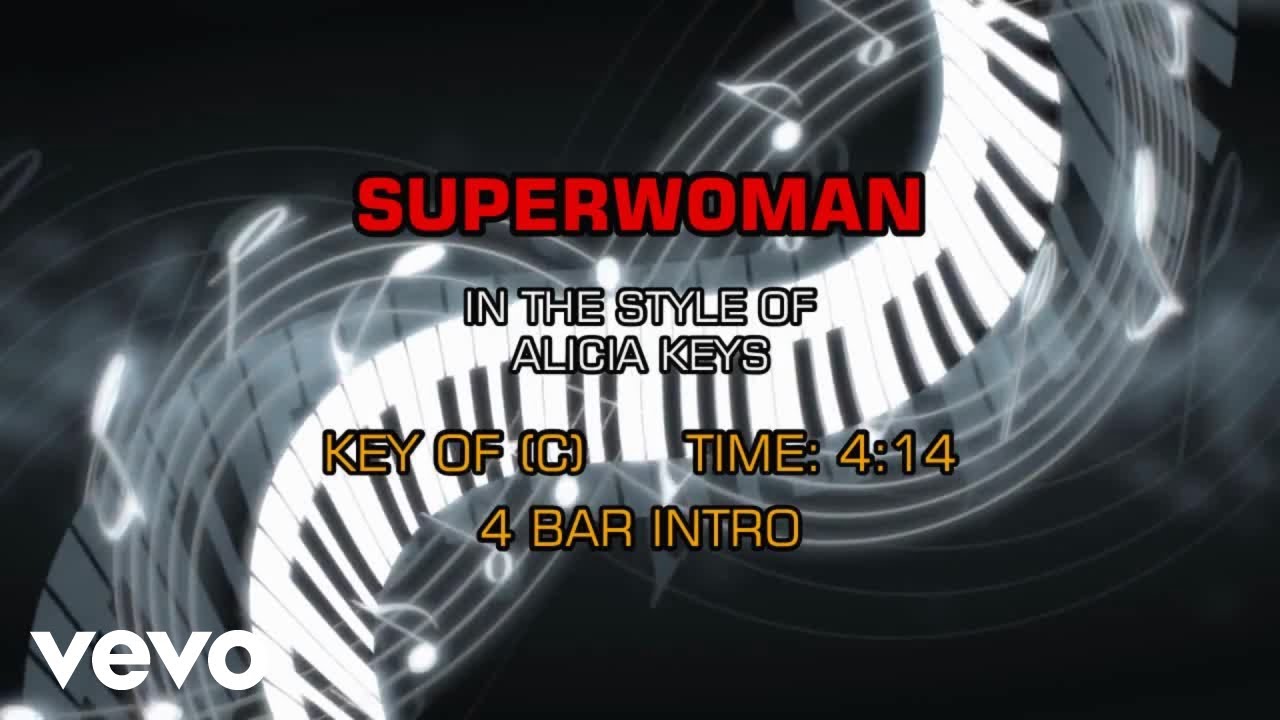 Alicia Keys - Superwoman (Karaoke)