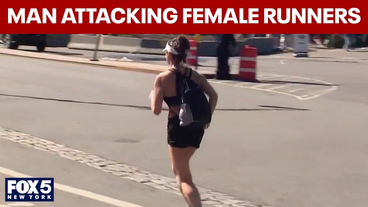 Man attacking female runners along Hudson River running path
