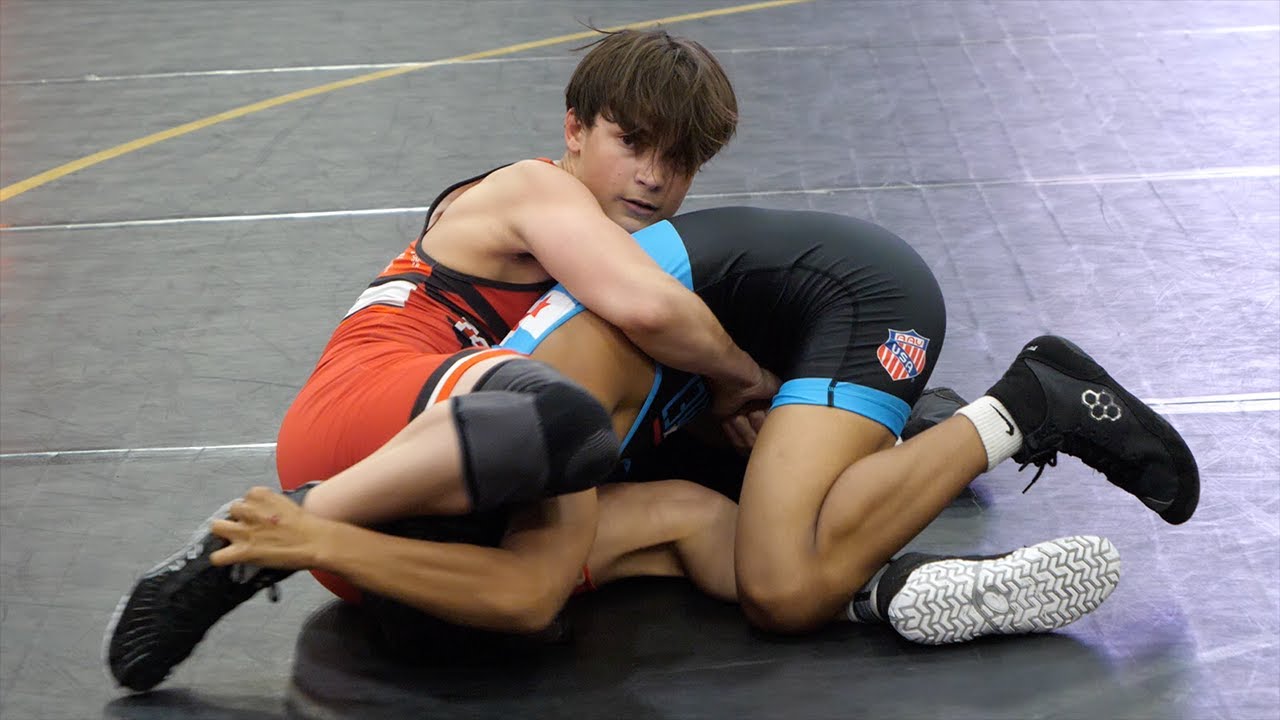 Matthew Lucansky of Team Tortorice [R] v. Joshua Amorn-Vichet of Gomez Wrestling RTC [B] (120)