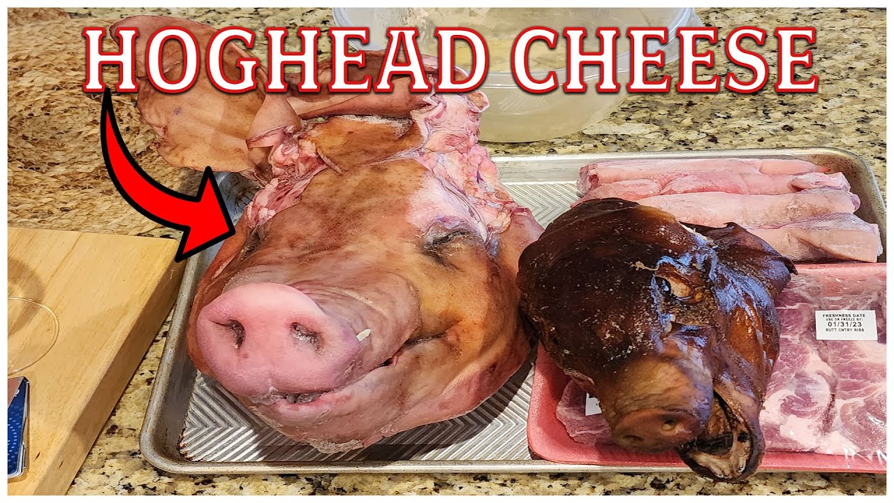 COOK THE WHOLE DAMN HEAD!!! Authentic Hog Head Cheese