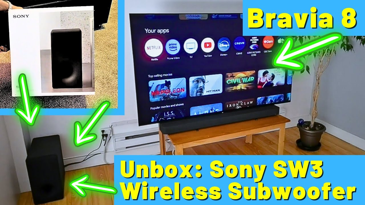 Unboxing: Sony Subwoofer SW3 200 Watt