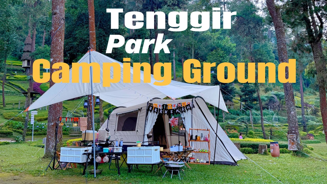 Camping di Tenggir Park | Murah bagus tapi sepi