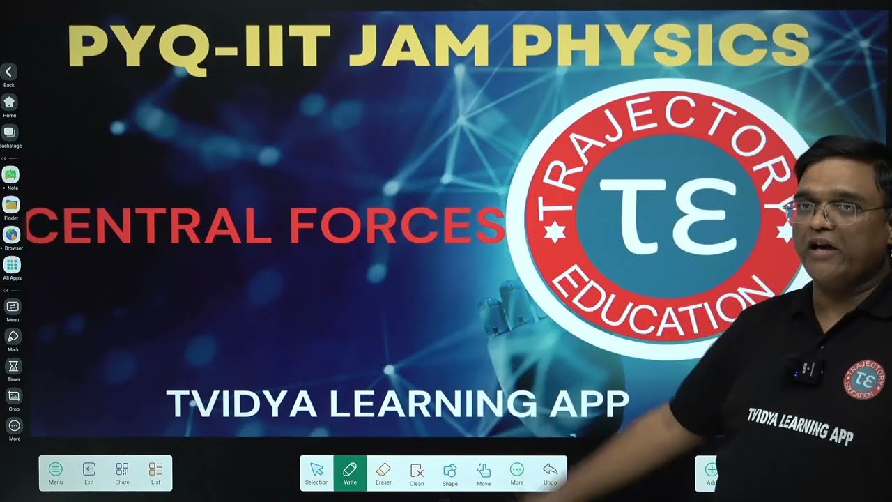 PYQ | CENTRAL FORCES | IIT JAM PHYSICS
