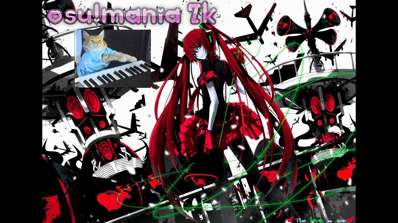 osu!mania 7k | Love is War by Hatsune Miku | 5.49★ | 96.45%
