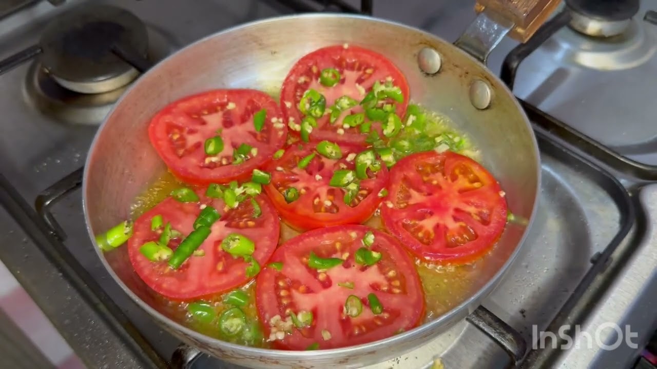 فطور بيض 🍳 سهل وسريع ولذيذ جداً 