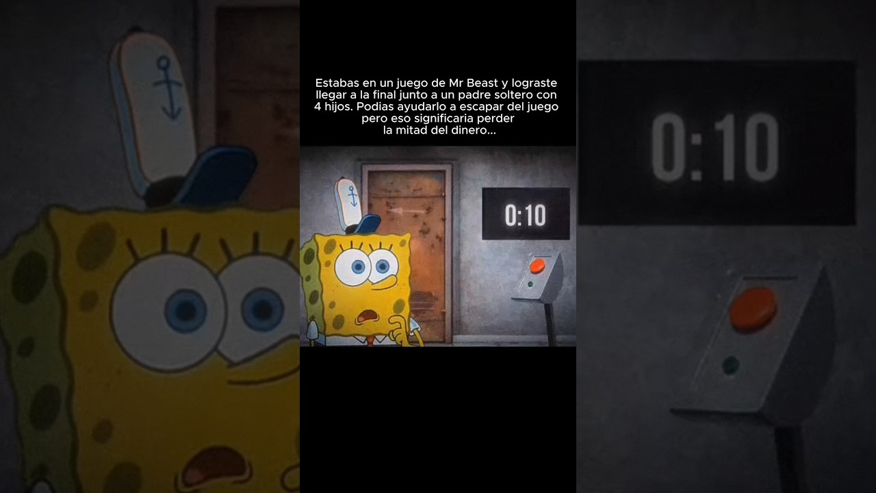 El Juego Maldito de MR BEAST | void memes bob esponja 608 #terror #voidmemes #historias #voids