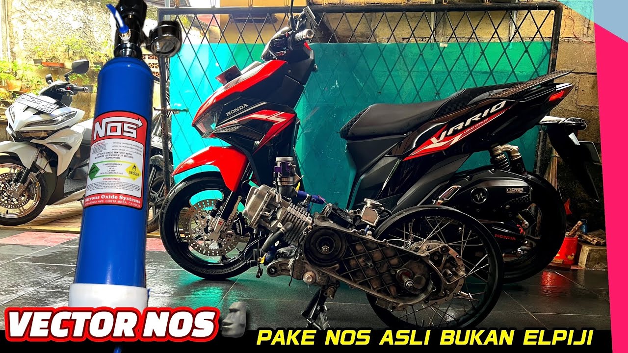 PROJECT PASANG NOS DI MOTOR ? NITROUS OXIDE ASLI ?