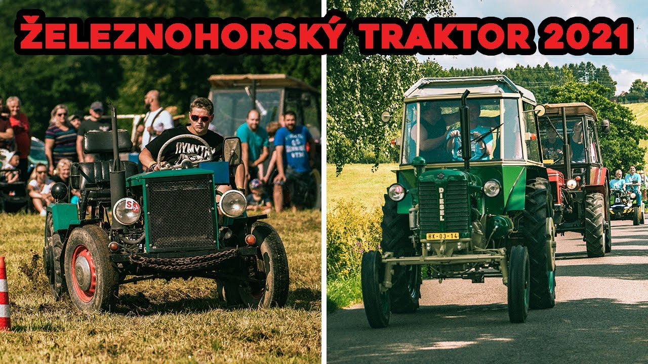 ŽELEZNOHORSKÝ TRAKTOR 2021 - Oficiální video sestřih (traktoriáda Žďárec u Seče)