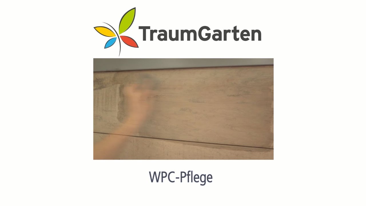 WPC Pflege für Sichtschutz, Zaun, Terrassenboden | TraumGarten