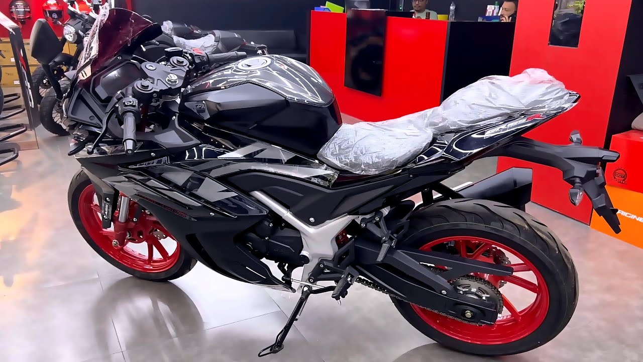 New GPX Demon 165  - GPX GR165 RR | Black Beauty |  Powerful Sports Motorcycle - New Features