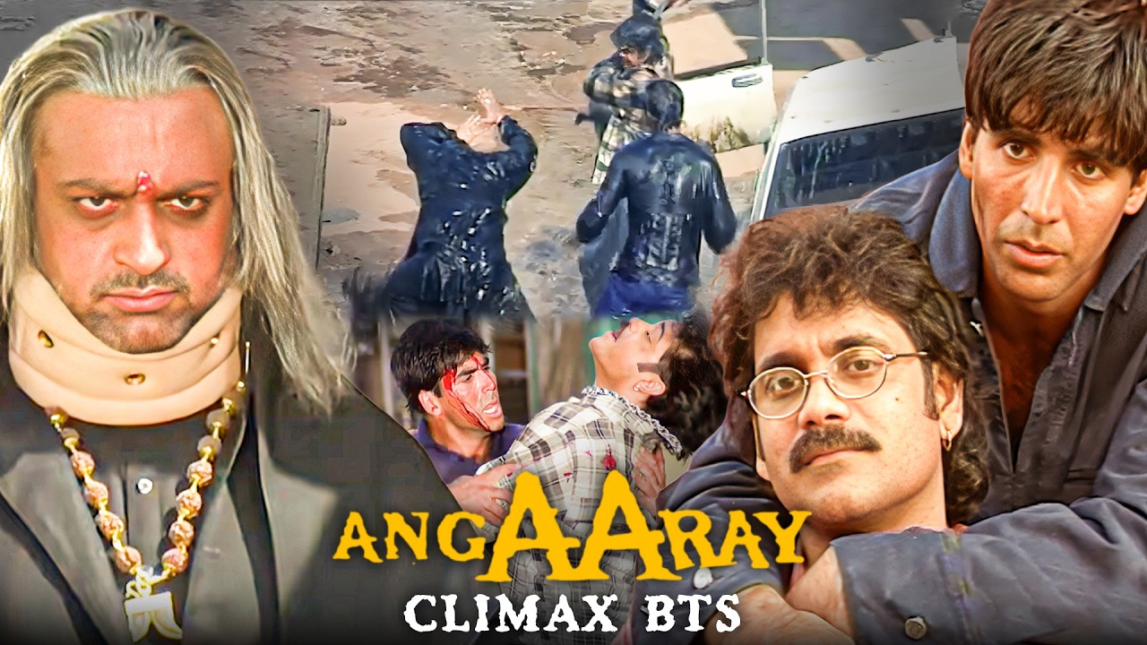 BTS Of Angaaray (1998): Akshay Kumar & King Nagarjuna’s Epic Climax Face-Off Against Gulshan Grover