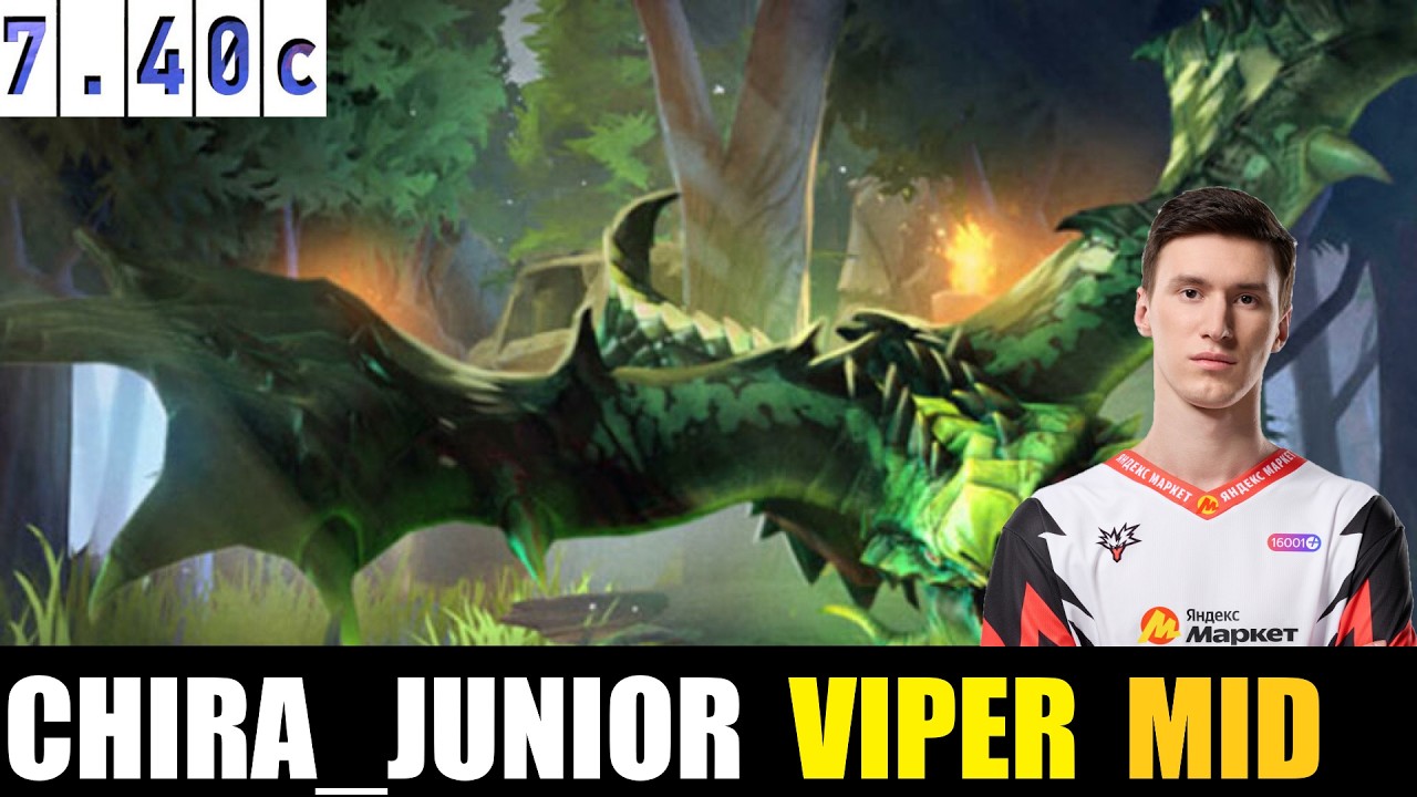 🤯 CHIRA_JUNIOR [VIPER] MID 7.40c - DOTA 2 HIGHEST MMR MATCH#dota2   #dota2gameplay