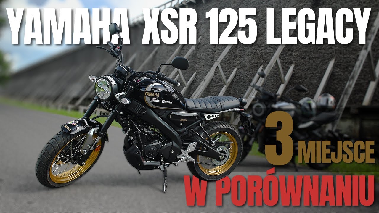Yamaha XSR125 Legacy &ndash; scrambler, cafe, neoklasyk na prawko B/A1 [9 koncepcji na motocykl 125] TEST