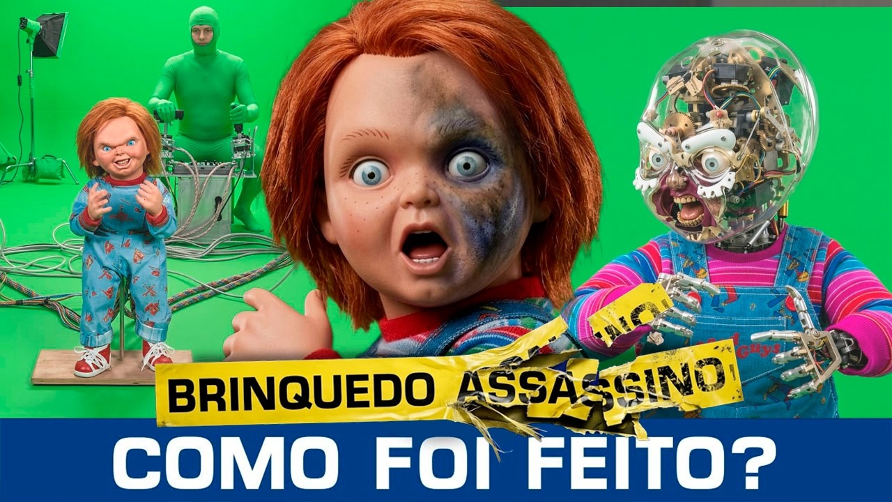 O SEGREDO dos EFEITOS de CHUCKY - BRINQUEDO ASS4SSINO (bastidores, como foi feito o clássico)