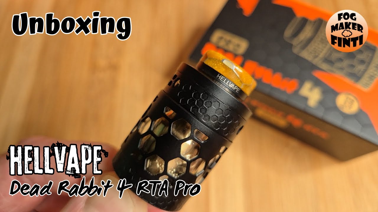 Hellvape Dead Rabbit 4 RTA Pro | Unboxing