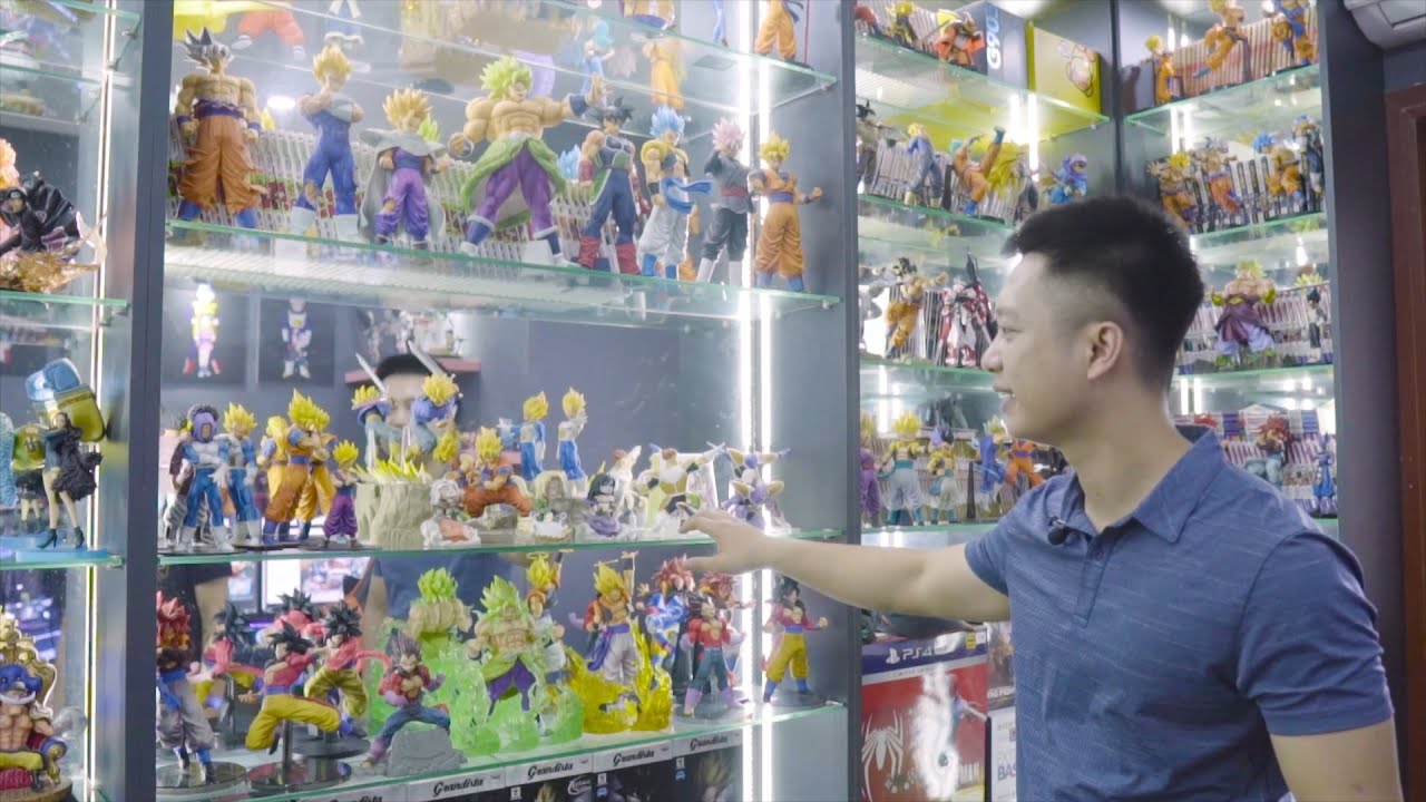 VLOG 2: QUA CHƠI NHÀ MỘT NGƯỜI BẠN NGHIỆN MÔ HÌNH | Dragonball Shop