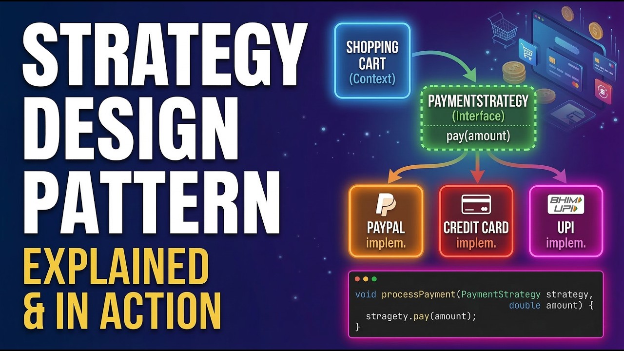 Strategy Design Pattern | Behavioral Design Patterns | LLD Playlist