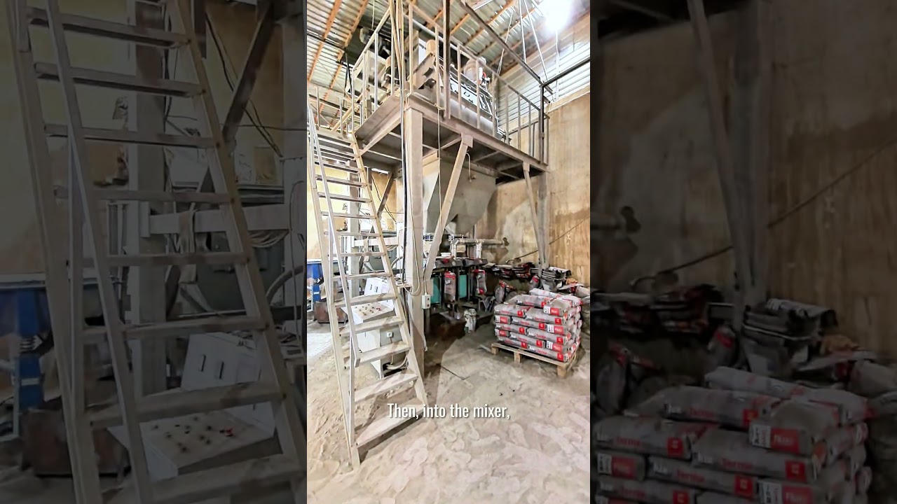 CORINMAC Vertical Dry Mortar Line: Success in Kyrgyzstan! Still Running Strong!