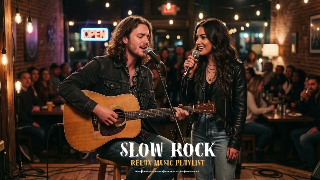 Romantic Rock Ballads for Beautiful Evening Vibes – Slow Rock Sunset Music