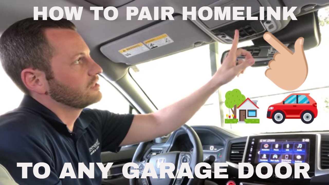 Как подключить Homelink в автомобиле
