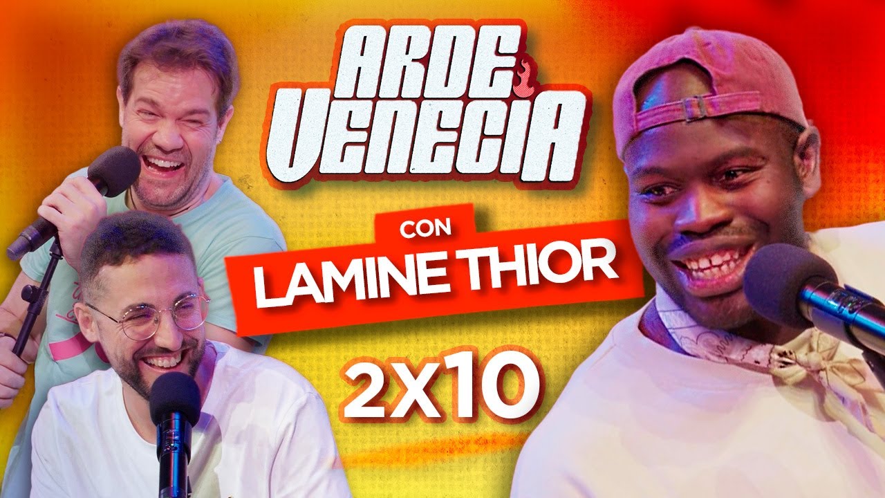 Lamine Thior se quita la m&aacute;scara | Arde Venecia 2x10 | Juan D&aacute;vila y Galder Varas
