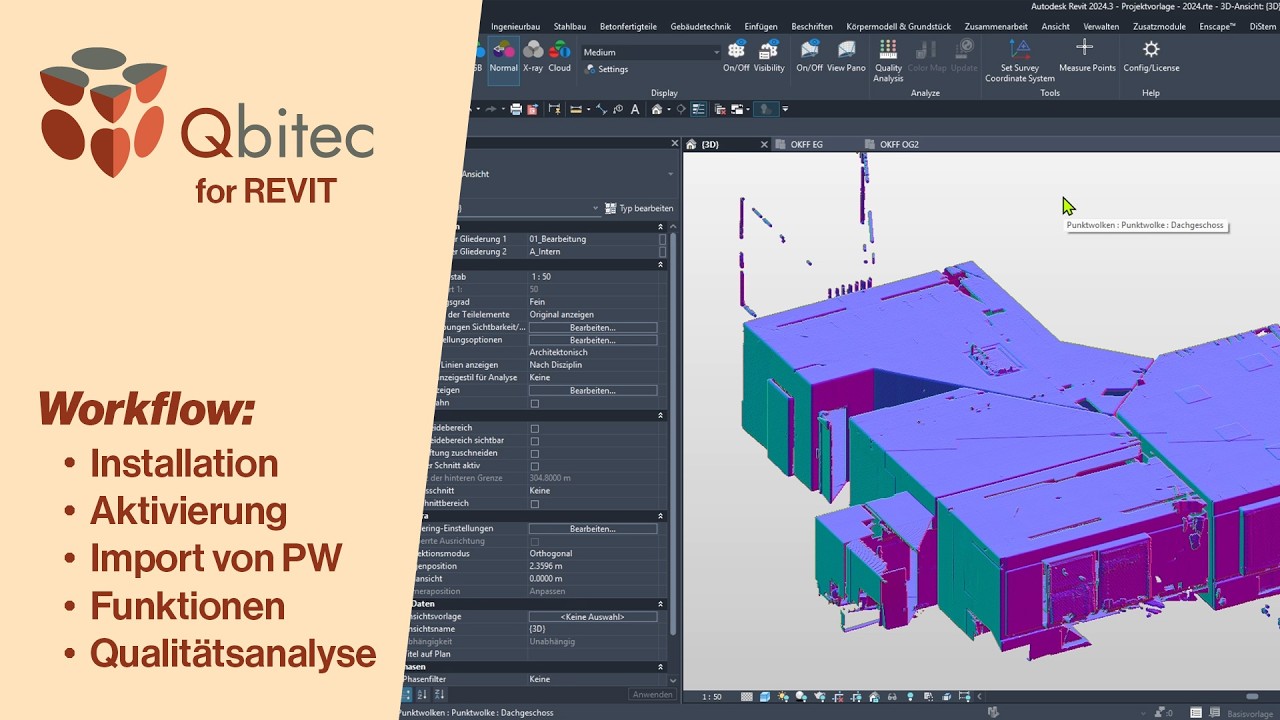 Qbitec Plugin für Revit (Tutorial) + 30 Tage gratis testen