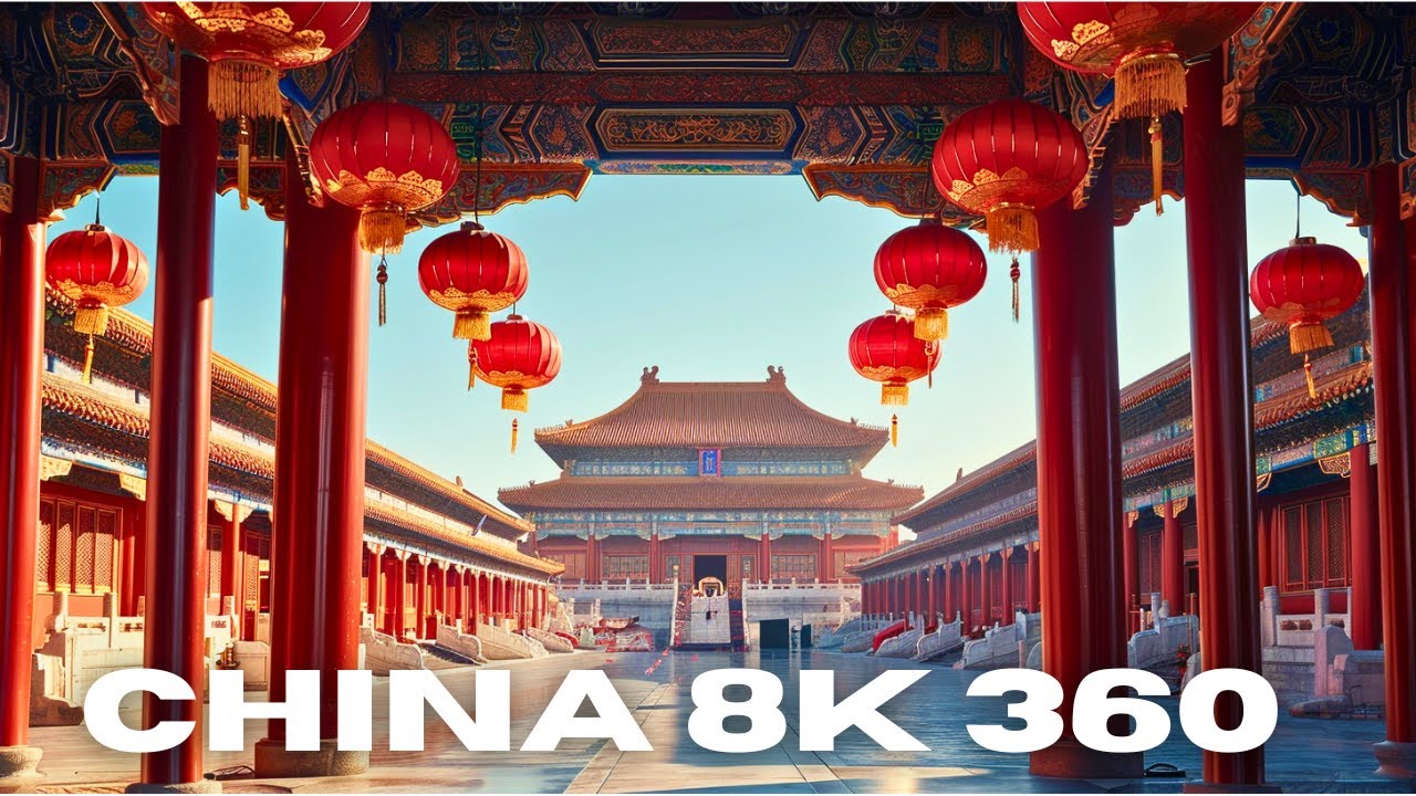 8K VR 360&deg; &bull; YU GARDENS Shanghai Walking Tour | Virtual Reality Videos in 360&deg;