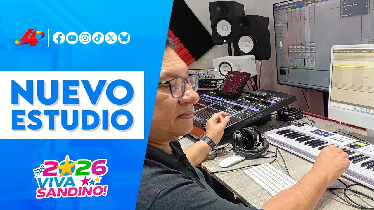 Nuevo estudio de grabación 