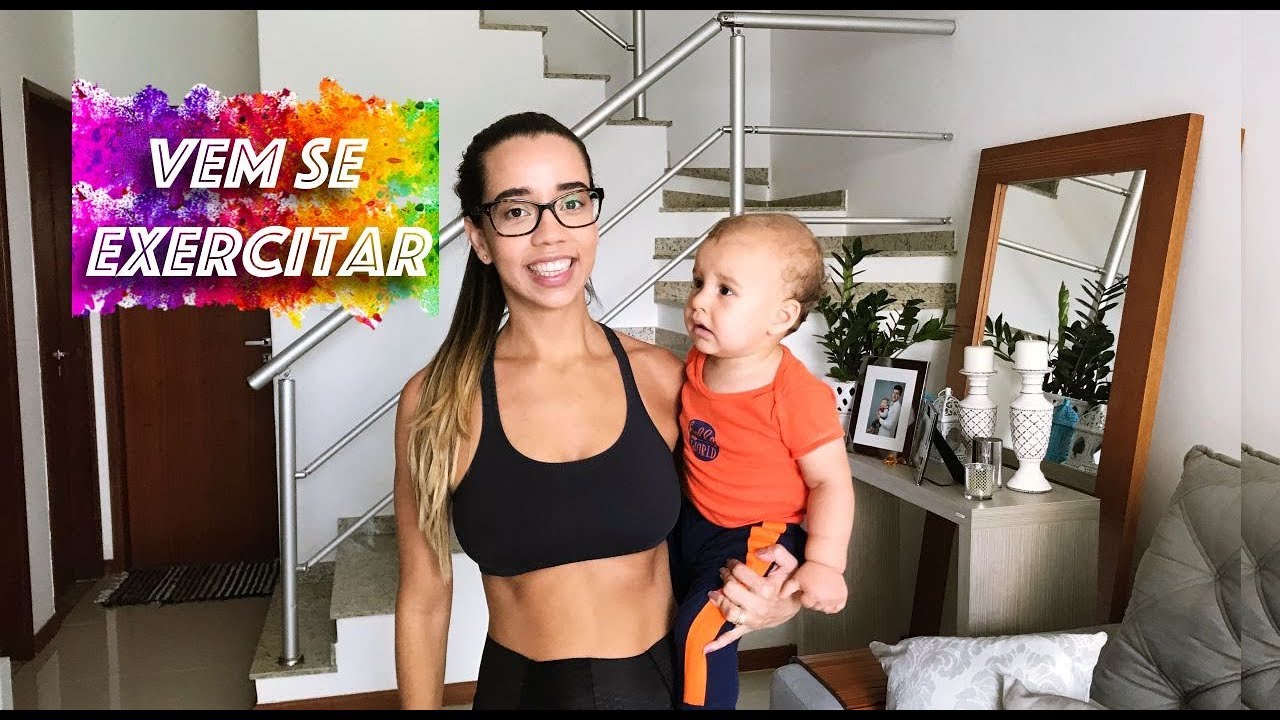 Exercícios para fazer em casa com seu bebê