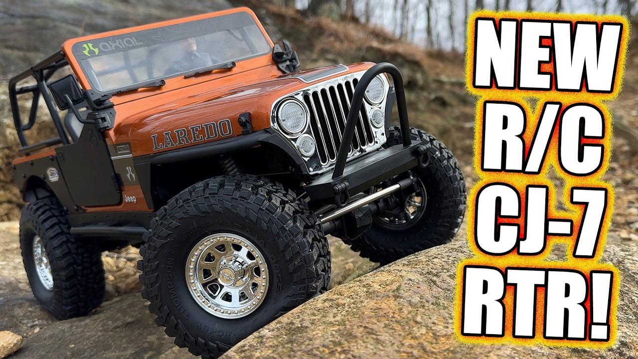 This One Just Hits Different… Axial SCX10III Jeep CJ-7