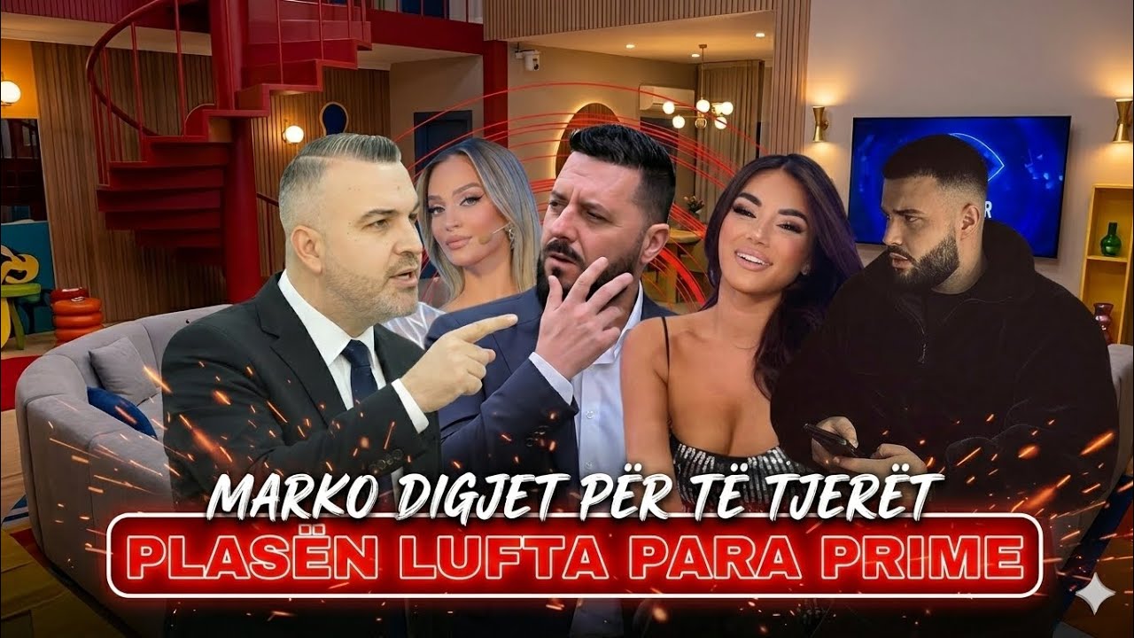 TRONDITSE: ZARFI I ZI  Marko del nga shtepia Rogerti Tmeron Big Brother VIP Albania 5