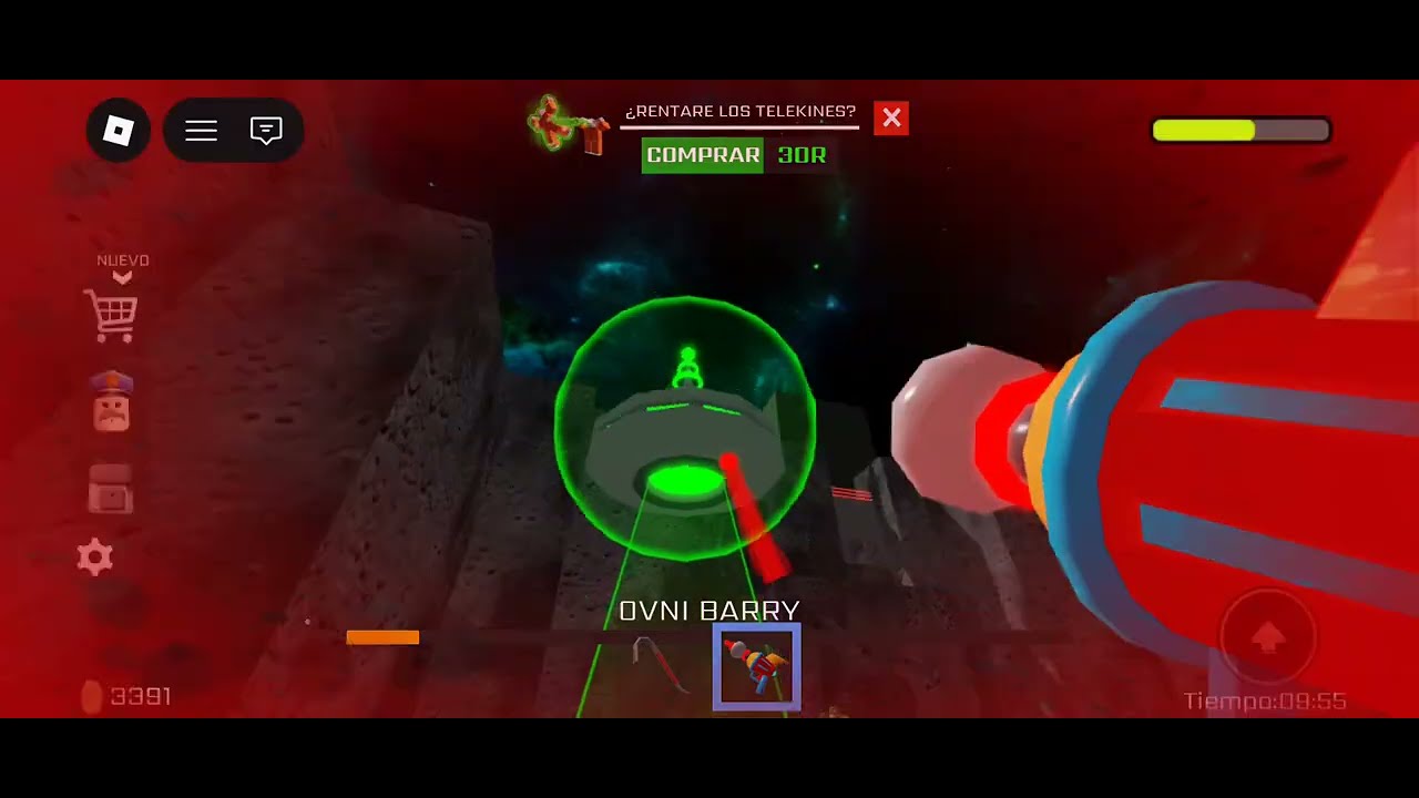 Escapando de el obby de Barry alien!!(@chavibrow_roblox)