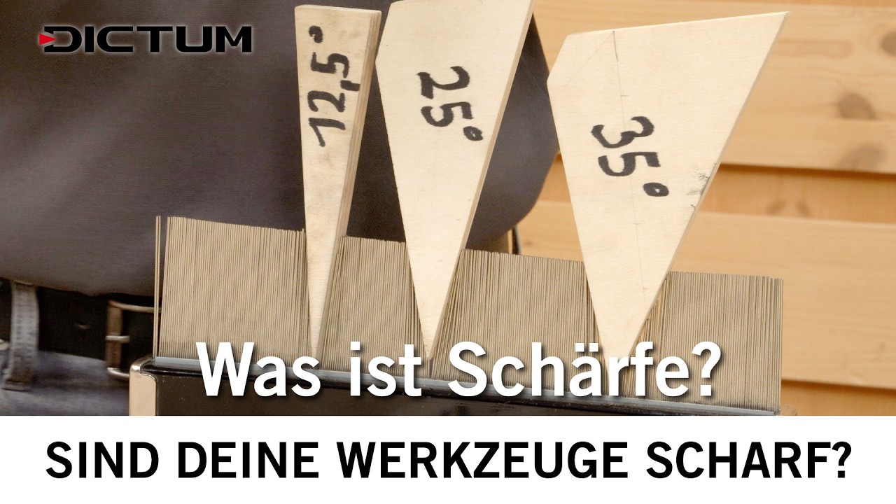 Sind deine Werkzeuge scharf? Was ist Sch&auml;rfe eigentlich? #dictum