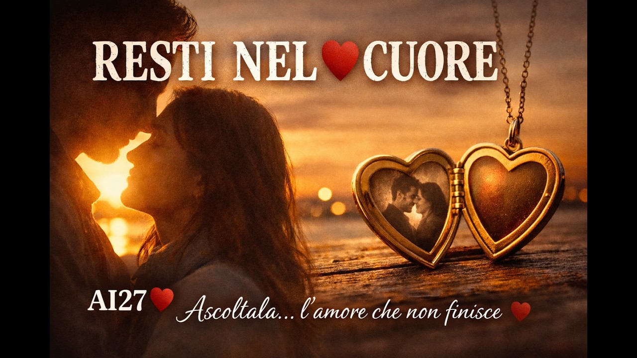 RESTERAI  nella mia  VITA PER SEMPRE – Ascoltala… per chi ha amato davvero