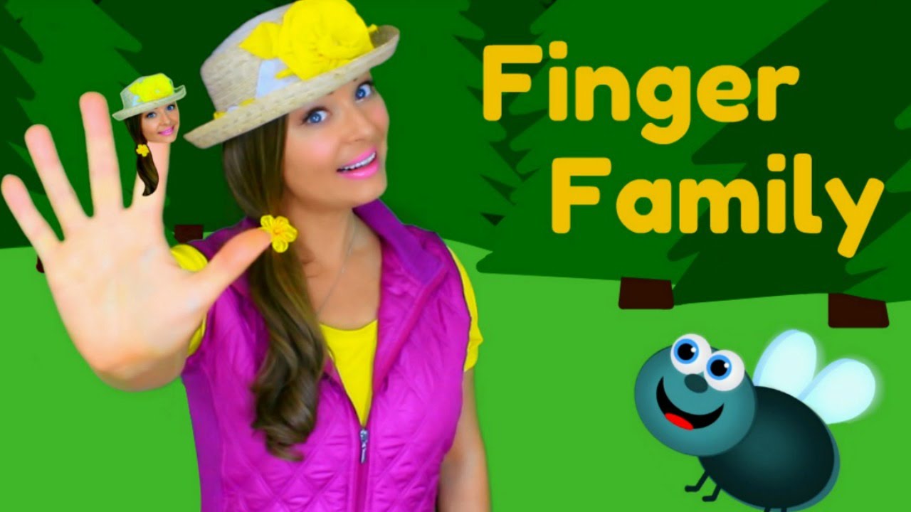 Finger Family Song - Daddy Finger Nursery Rhymes for Children, Kids and Toddlers