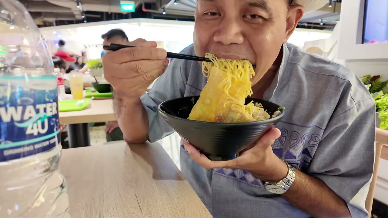 BERBURU KELEZATAN TEOCHEW FISHBALL NOODLE KOPITIAM - CHANGI AIRPORT, SGP (SEBELUM PULANG INDONESIA)