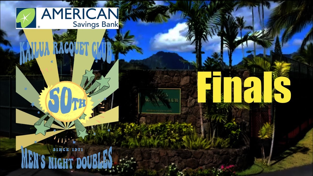 2022 KRC mens night doubles finals