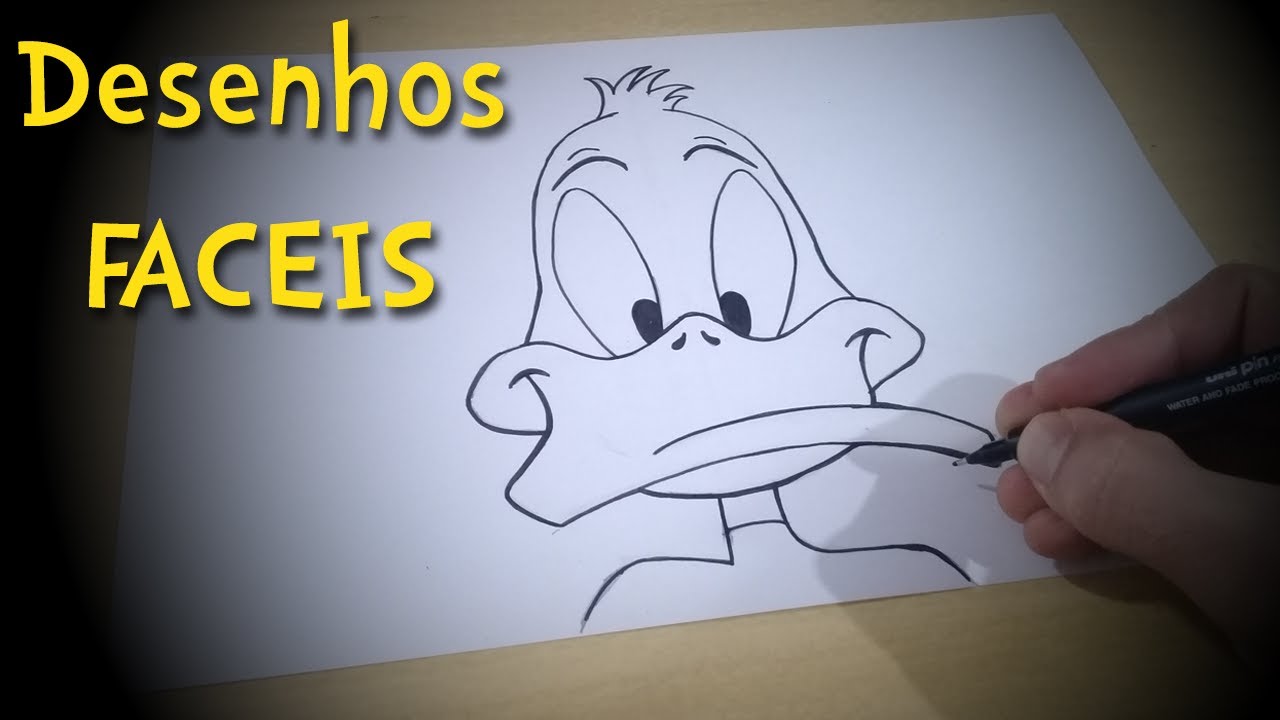 COMO DESENHAR DESENHOS FACEIS de FAZER #1