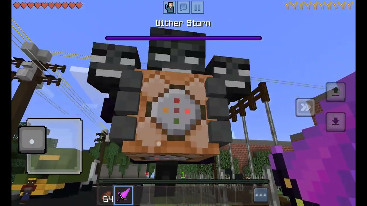 La batalla epica comienza derrotaremos al tormenta wither!