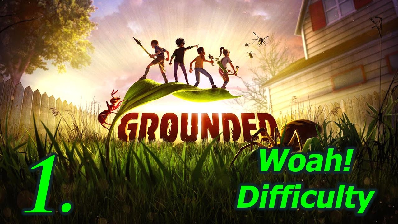 Honey, I Shrunk The Survival Craft Player! - Let's Play Grounded BLIND Woah! Difficulty Part 1