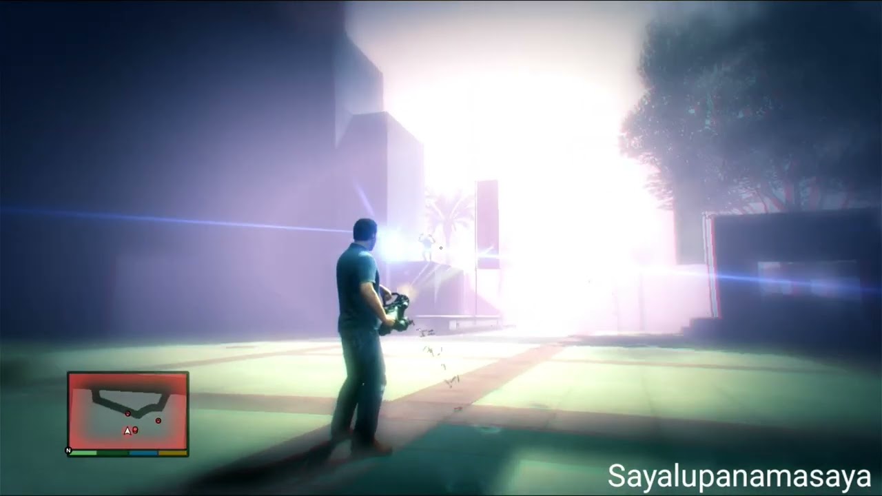 Awalnya Santai, Endingnya Rusuh | Michael vs Badut GTA V PS3