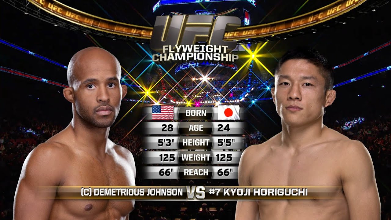 Demetrious Johnson vs Kyoji Horiguchi Full Fight Full HD