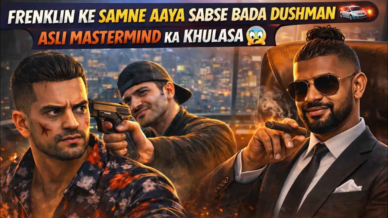 Frenklin Ke Samne Aaya Sabse Bada Dushman 💥🚐 #trending #gaming #gta #van 