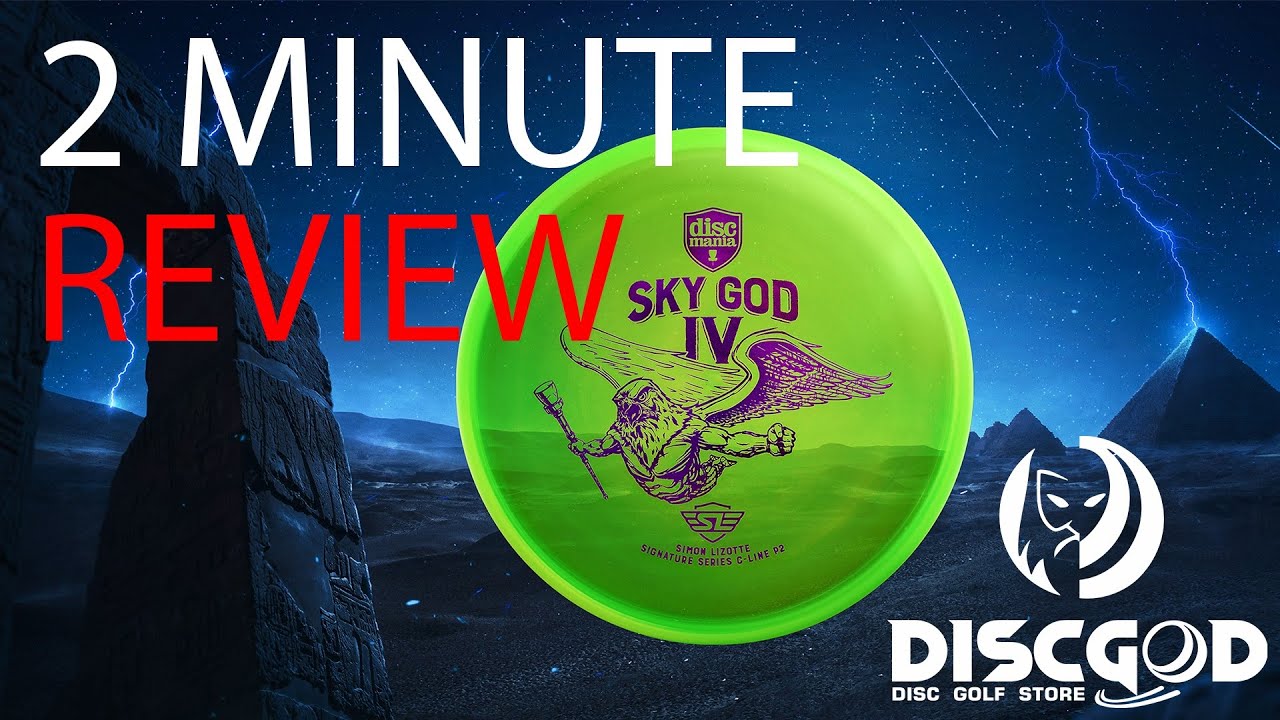 Discmania Simon Lizotte Sky God IV  | 2 Minute Review