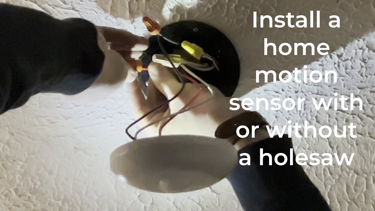 How to Install a Motion Sensor FULL DIY TUTORIAL